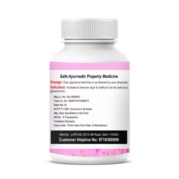 Lupicad B Cute Capsule – Women's Wellness & Hormonal Balance Support – 30 Capsules - Image 2