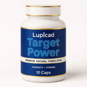 Lupicad Target Power Capsule – Men’s Vitality & Energy Support – 10 Capsules