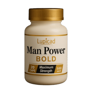 Man Power Bold Capsule – Herbal Supplement for Men’s Vitality – 20 Capsules