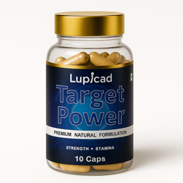 Lupicad Target Power Capsule – Men’s Vitality & Energy Support – 10 Capsules - Image 2